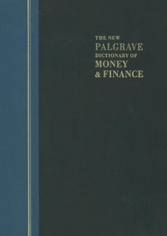 The New Palgrave Dictionary of Money and Finance (eBook, PDF)