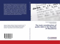 The main consideration of public debt in the Republic of Macedonia
