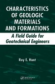 Characteristics of Geologic Materials and Formations (eBook, PDF)