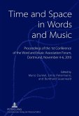 Time and Space in Words and Music (eBook, PDF)