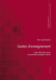 Gestes d'enseignement (eBook, PDF)