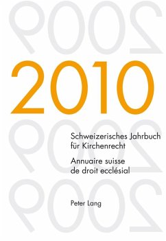 Schweizerisches Jahrbuch fuer Kirchenrecht. Band 15 (2010)- Annuaire suisse de droit ecclesial. Volume 15 (2010) (eBook, PDF)