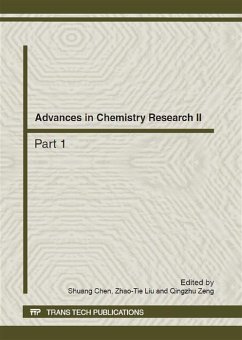 Advances in Chemistry Research II (eBook, PDF)