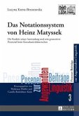 Das Notationssystem von Heinz Matyssek (eBook, PDF)