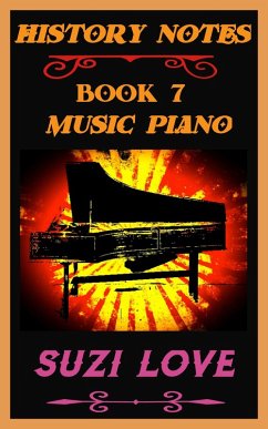 Cover Music Piano : History Notes Book 7 (eBook, ePUB)