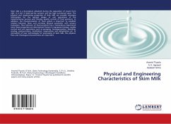 Physical and Engineering Characteristics of Skim Milk