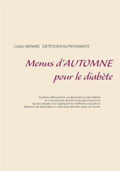 Menus d'automne pour le diabète (eBook, ePUB) - Menard, Cedric