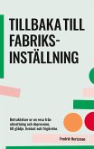 Tillbaka till fabriksinställning (eBook, ePUB)