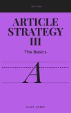 Article Strategy III: The Basics (eBook, ePUB)
