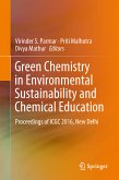 Green Chemistry in Environmental Sustainability and Chemical Education (eBook, PDF)