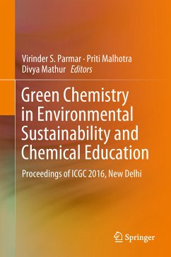 Green Chemistry in Environmental Sustainability and Chemical Education (eBook, PDF)