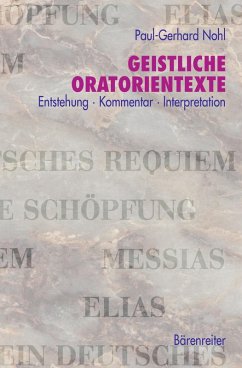 Geistliche Oratorientexte (eBook, PDF) - Nohl, Paul-Gerhard