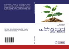 Saving and Investment Behavior of High school and College Teachers