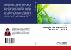 Nitrogen use efficiency in wheat and spinach