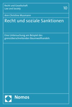 Recht und soziale Sanktionen - Musmann, Ann Christine