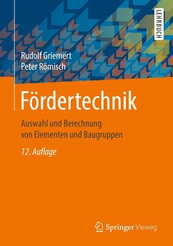 Fördertechnik (eBook, PDF) - Griemert, Rudolf; Römisch, Peter