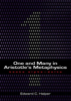 Cover One and Many in Aristotle's Metaphysics (eBook, ePUB)
