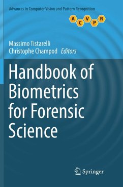 Cover Handbook of Biometrics for Forensic Science