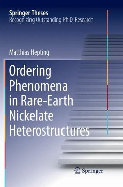 Ordering Phenomena in Rare-Earth Nickelate Heterostructures - Hepting, Matthias