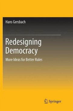 Redesigning Democracy - Gersbach, Hans