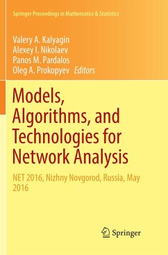 Models, Algorithms, and Technologies for Network Analysis