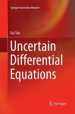 Uncertain Differential Equations - Yao, Kai