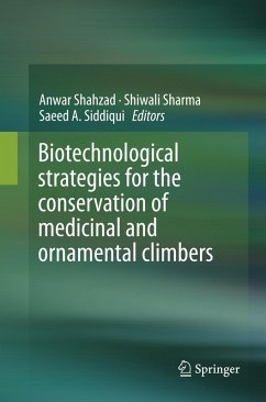 Cover Biotechnological strategies for the conservation of medicinal and ornamental climbers
