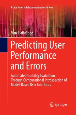 Predicting User Performance and Errors - Halbrügge, Marc