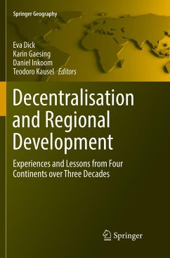 Decentralisation and Regional Development