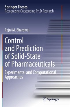 Control and Prediction of Solid-State of Pharmaceuticals - Bhardwaj, Rajni Miglani