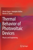 Thermal Behavior of Photovoltaic Devices