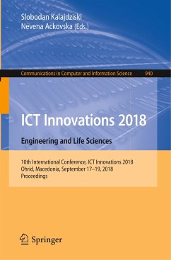 ICT Innovations 2018. Engineering and Life Sciences