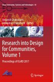 Research into Design for Communities, Volume 1