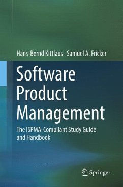 Software Product Management - Kittlaus, Hans-Bernd;Fricker, Samuel A.