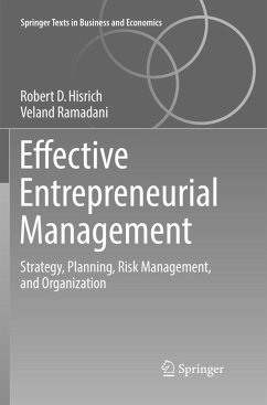 Effective Entrepreneurial Management - Hisrich, Robert D.;Ramadani, Veland