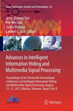 Advances in Intelligent Information Hiding and Multimedia Signal Processing