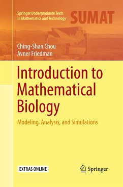 Introduction to Mathematical Biology - Chou, Ching Shan;Friedman, Avner