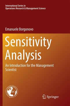 Sensitivity Analysis - Borgonovo, Emanuele