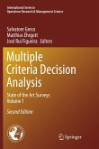 Multiple Criteria Decision Analysis