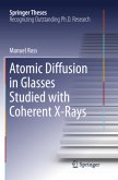 Atomic Diffusion in Glasses Studied with Coherent X-Rays