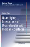 Quantifying Interactions of Biomolecules with Inorganic Surfaces