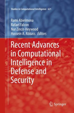 Recent Advances in Computational Intelligence in Defense and Security