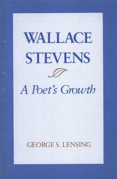 Wallace Stevens (eBook, ePUB) - Lensing, George S.