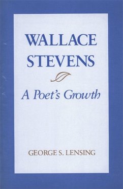 Cover Wallace Stevens (eBook, ePUB)