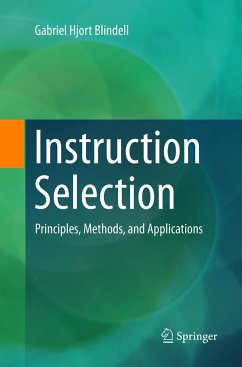 Instruction Selection - Hjort Blindell, Gabriel