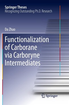 Functionalization of Carborane via Carboryne Intermediates - Zhao, Da