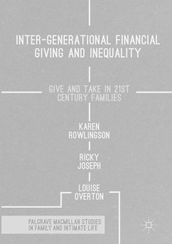Inter-generational Financial Giving and Inequality - Rowlingson, Karen;Joseph, Ricky;Overton, Louise