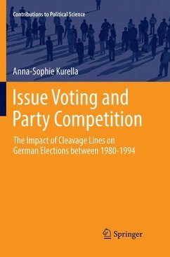 Issue Voting and Party Competition - Kurella, Anna-Sophie
