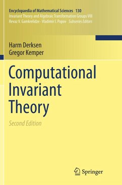 Computational Invariant Theory - Derksen, Harm;Kemper, Gregor