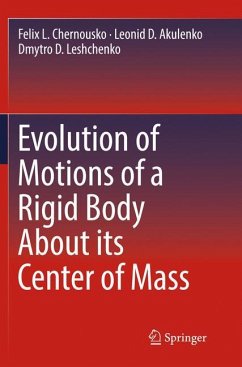 Evolution of Motions of a Rigid Body About its Center of Mass - Chernousko, Felix L.;Akulenko, Leonid D.;Leshchenko, Dmytro D.